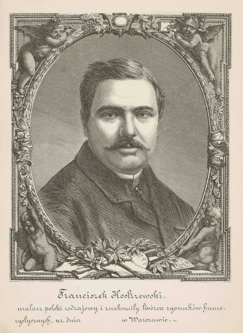 Franciszek Kostrzewski (1826-1911), malarz.